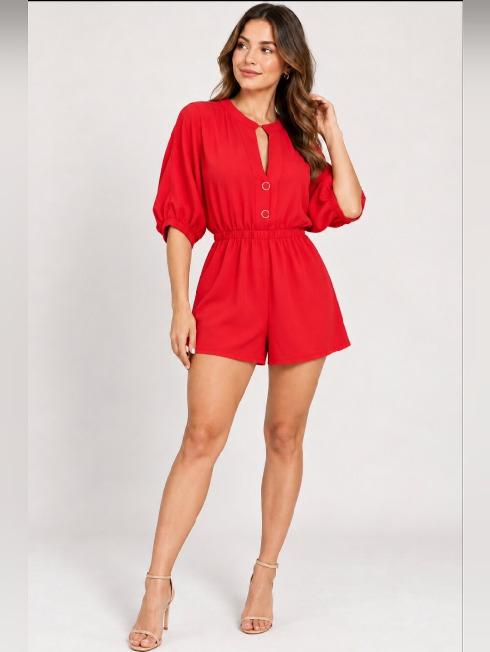 Zara Red Romper